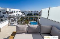 Lejlighed i Motril - Aguacate Beach - Luksus penthouse med udsigt til pool og golfbane